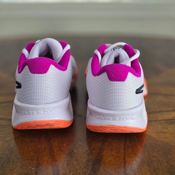 Nike Zoom GP Challenge Pro PRM Women’s Size 7 Tennis Shoes White Pink Orange New - Picture 5 of 15